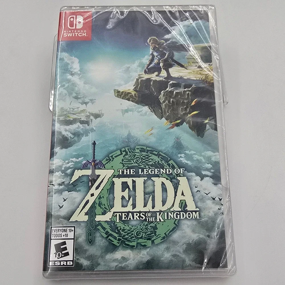 The Legend of Zelda Tears of the Kingdom Nintendo Switch Game New Sealed